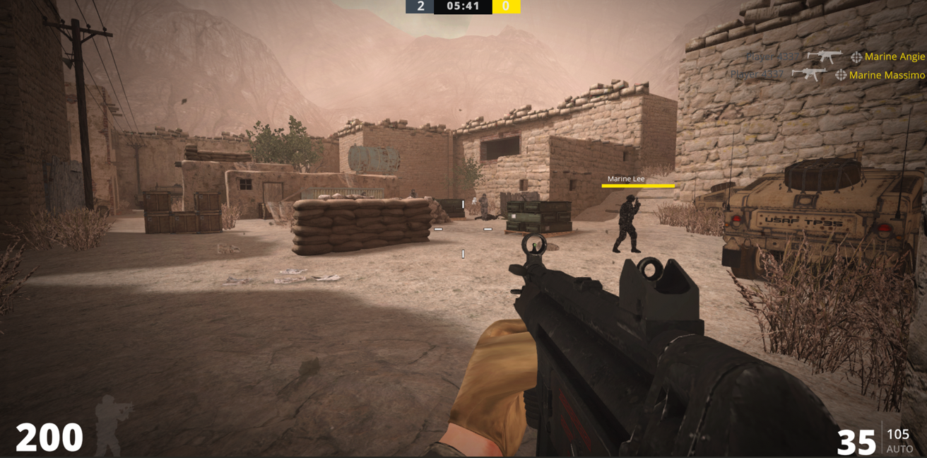 Marine Showdown screenshot 1