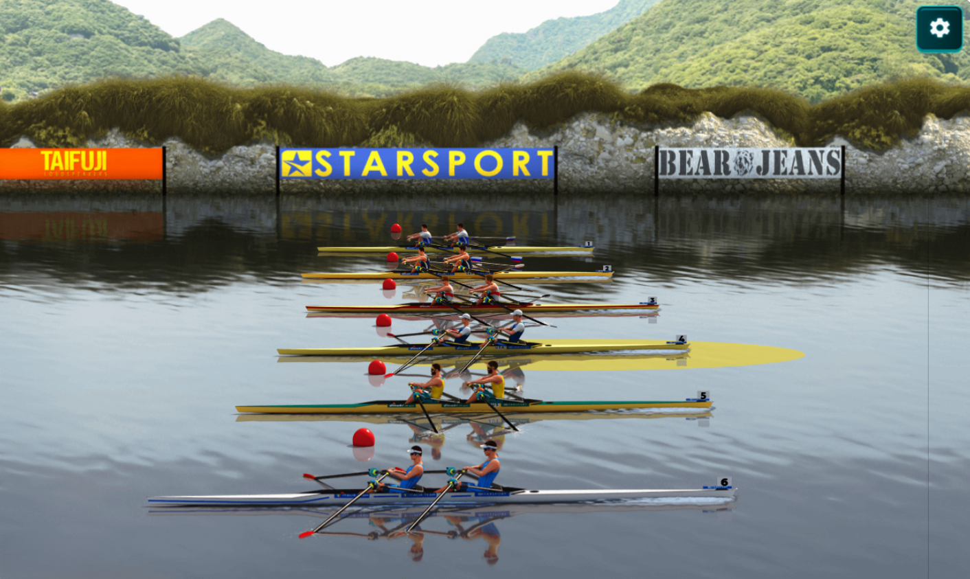 Rowing 2 Sculls Challenge