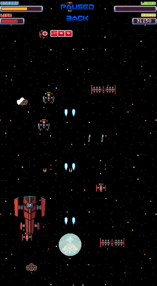 Spaceship Firestorm screenshot 1