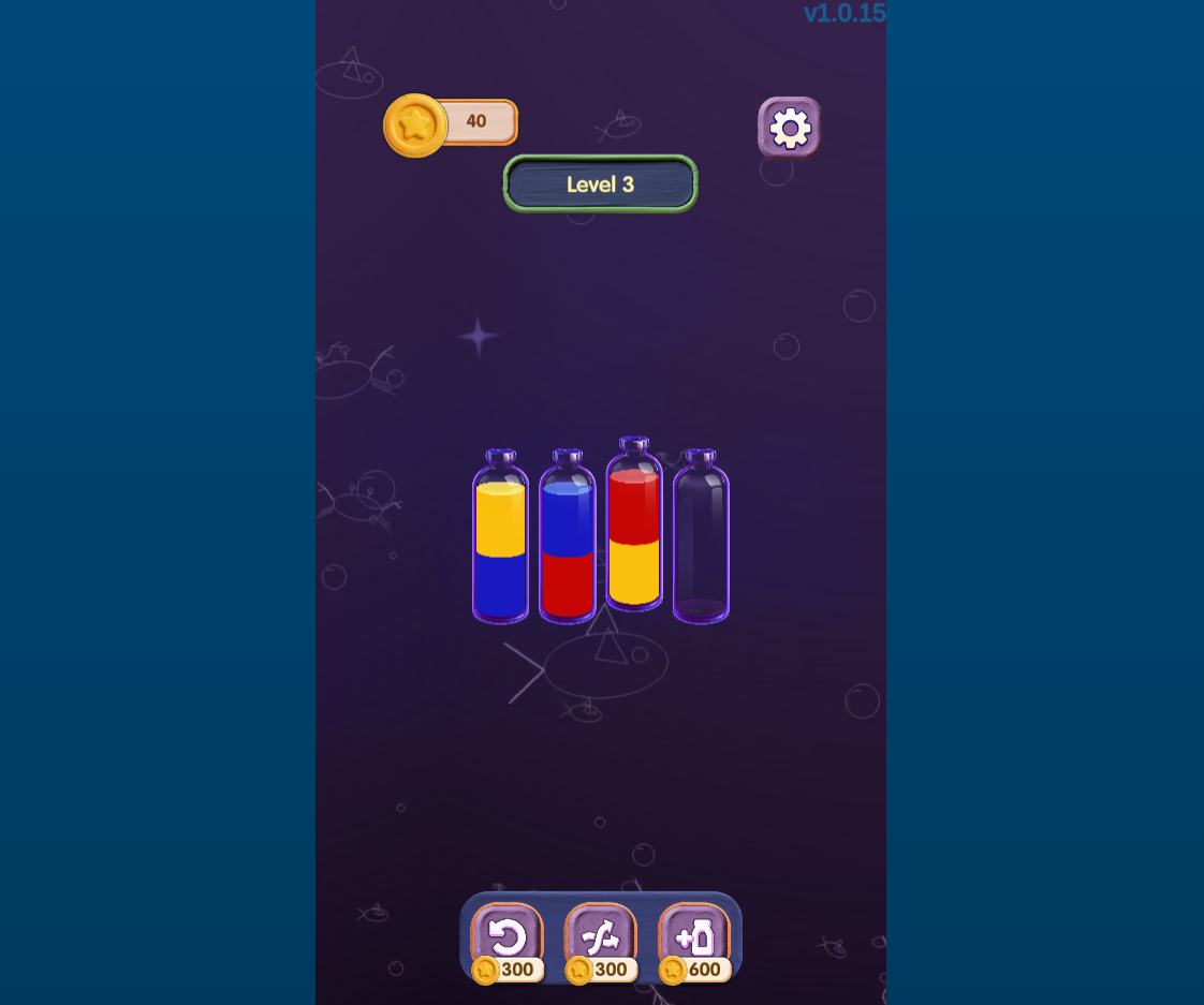 Water Sort screenshot 1