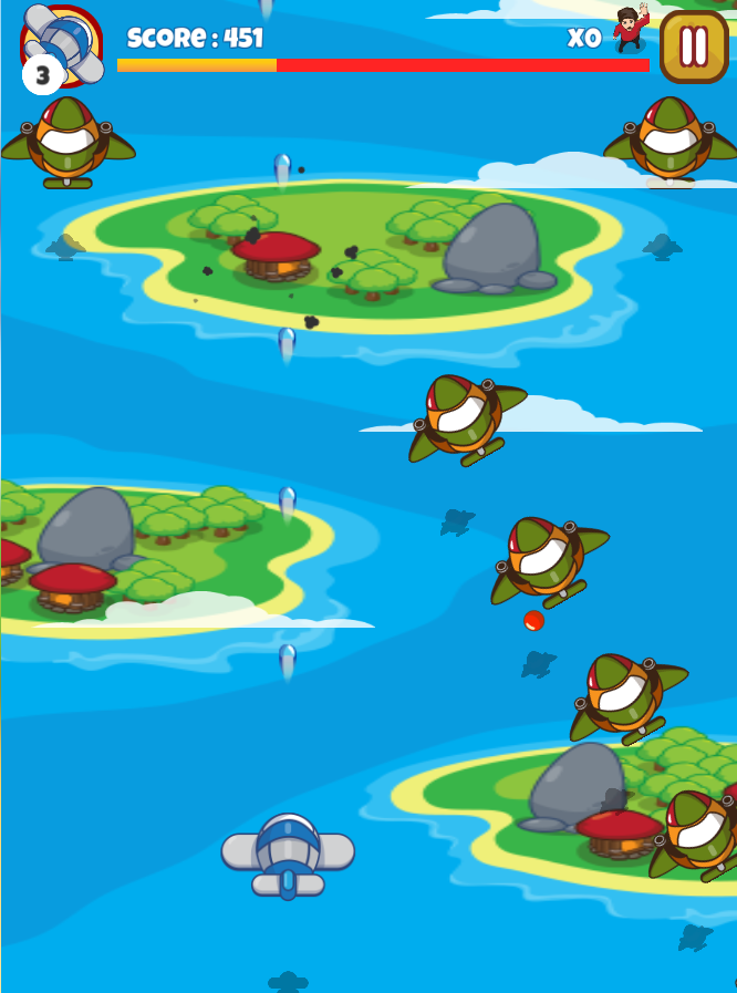 Sky Combat Squadron Battle screenshot 1