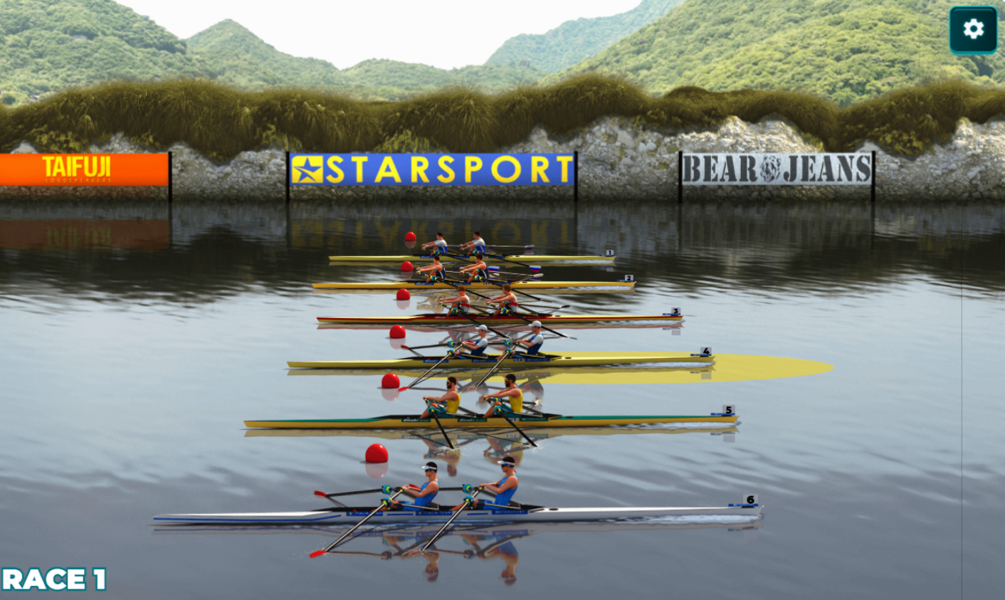 Rowing 2 Sculls Challenge