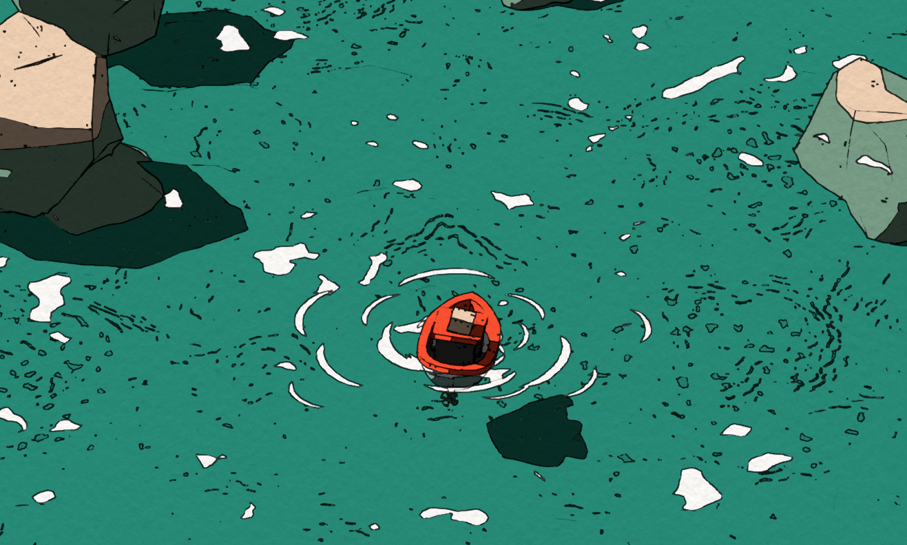 A Red Boat