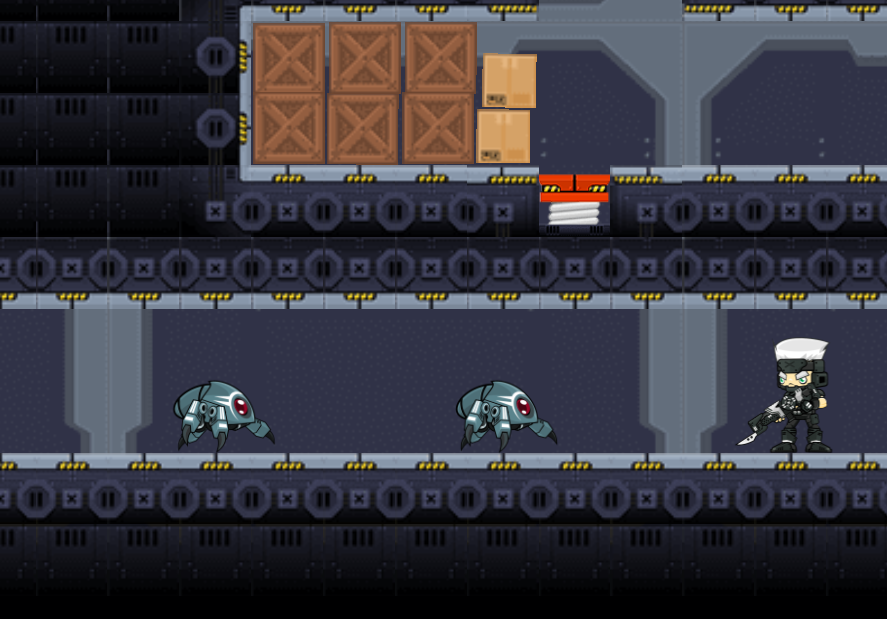 Cyber Soldier Destroyer Mech