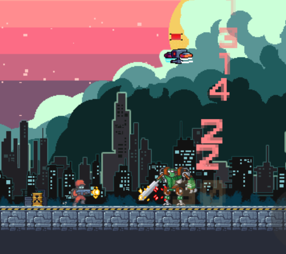Brave Soldier Invasion screenshot 1