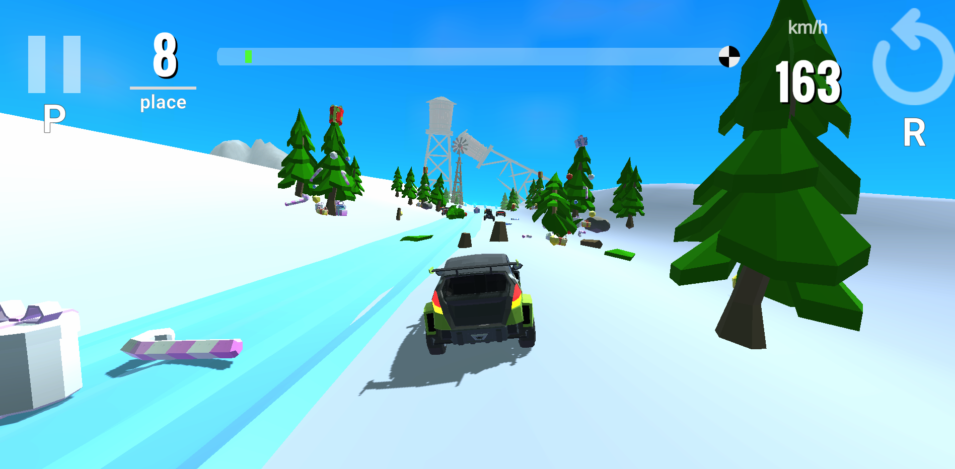 Epic Racing - Descent on Cars screenshot 1