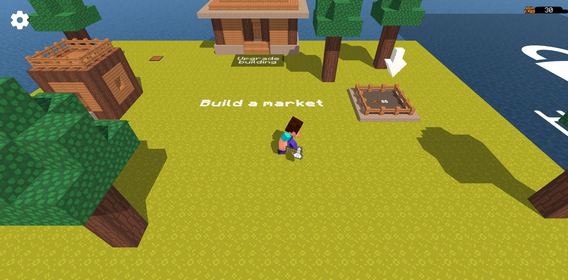 Idle Noob Lumberjack