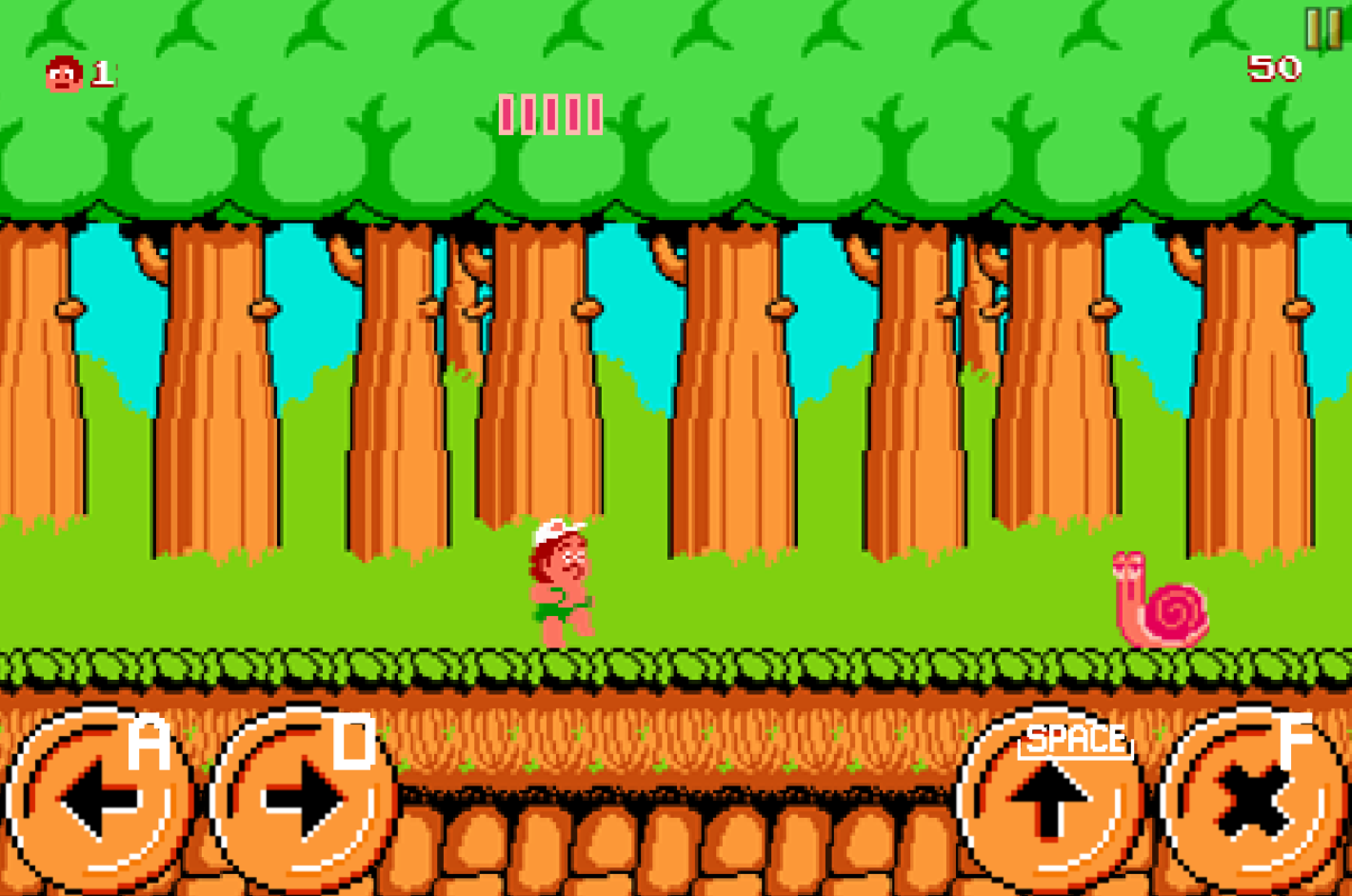 Higgins' Adventure Island screenshot 1