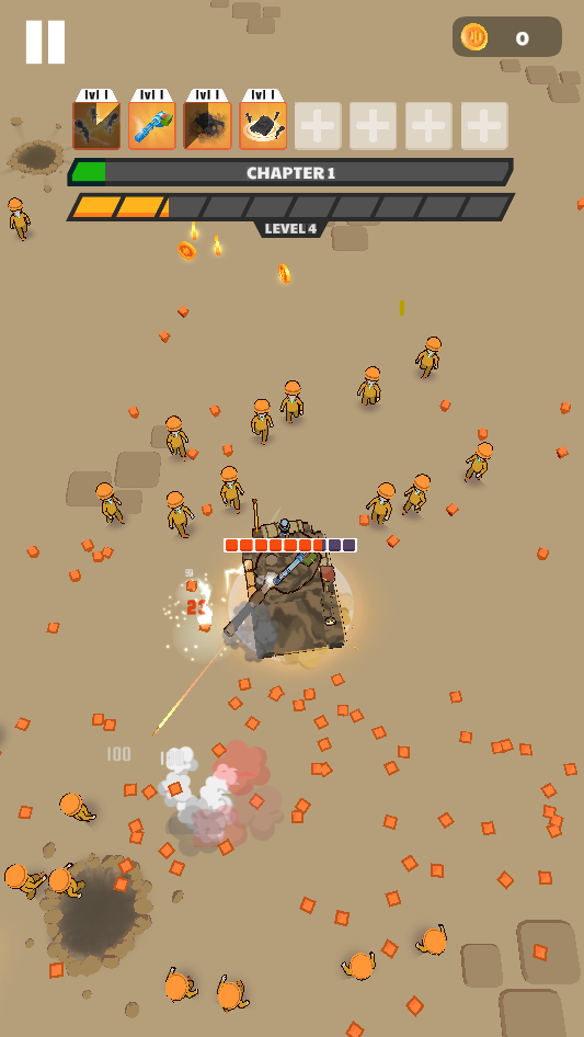 Tank Survival: Blitz War