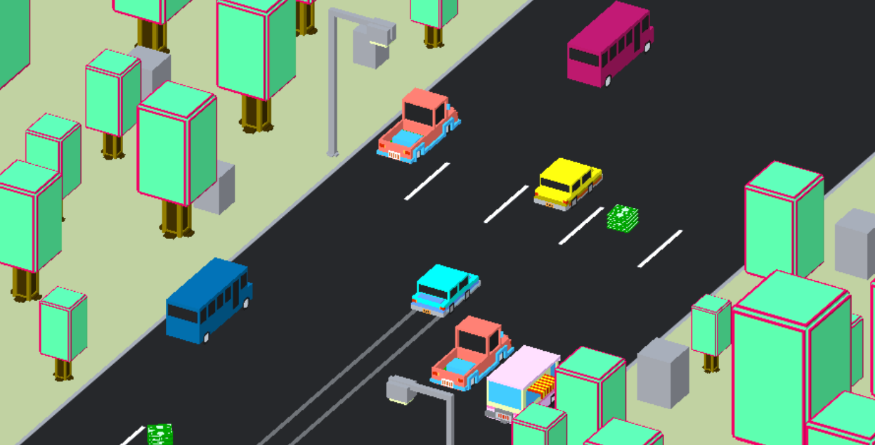 Blocky Highway Racing