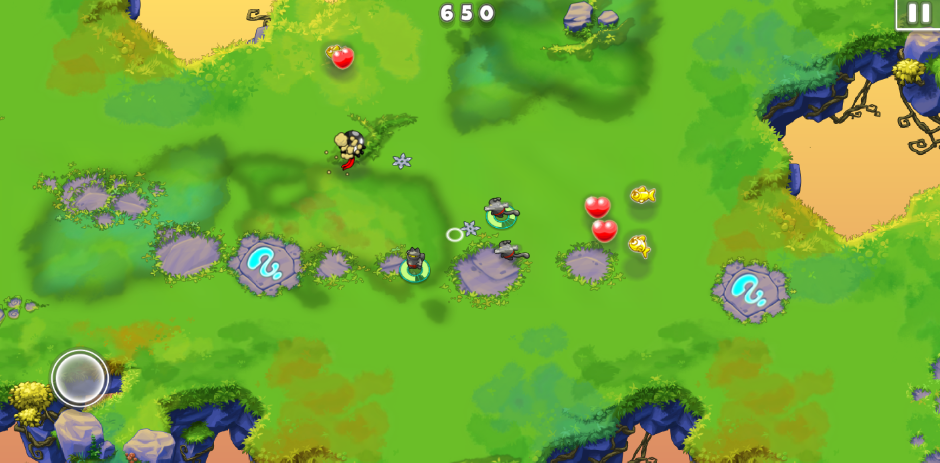 Ninja Hero Cats screenshot 1
