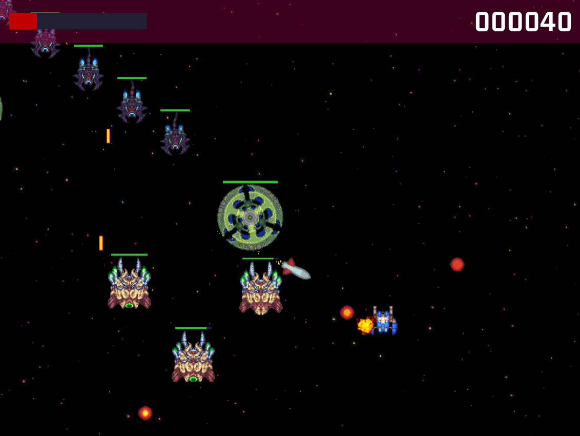 Retro Space War screenshot 1