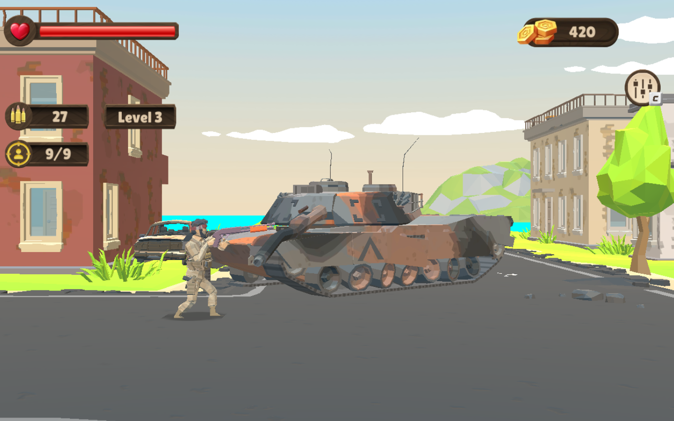 Commando Arcade Shooter screenshot 1