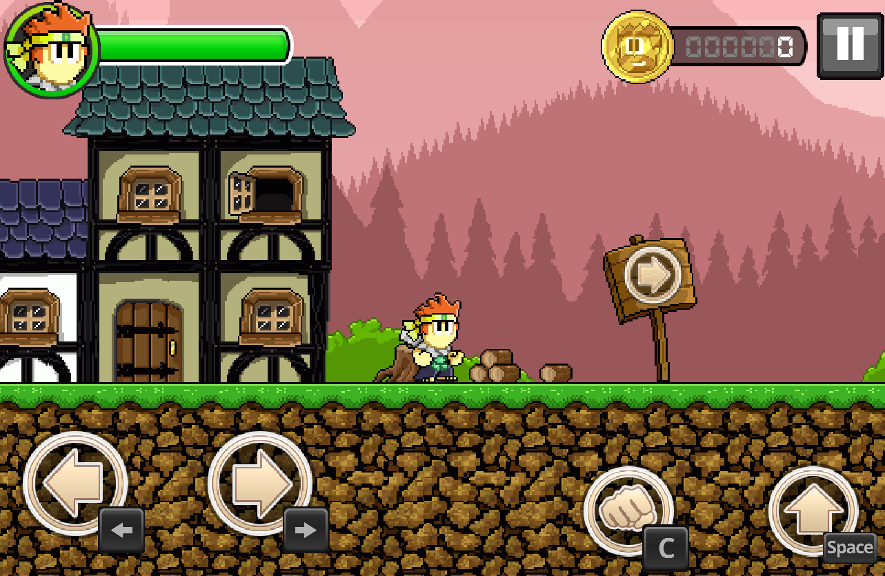 Dan the Man screenshot 1