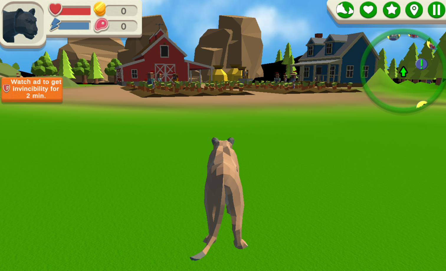 Cougar Simulator - Big Cats screenshot 1