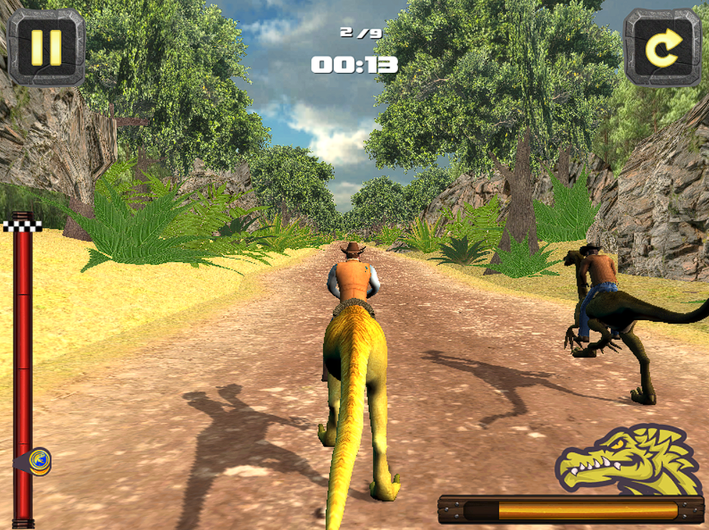 Extreme Raptor Racing screenshot 1