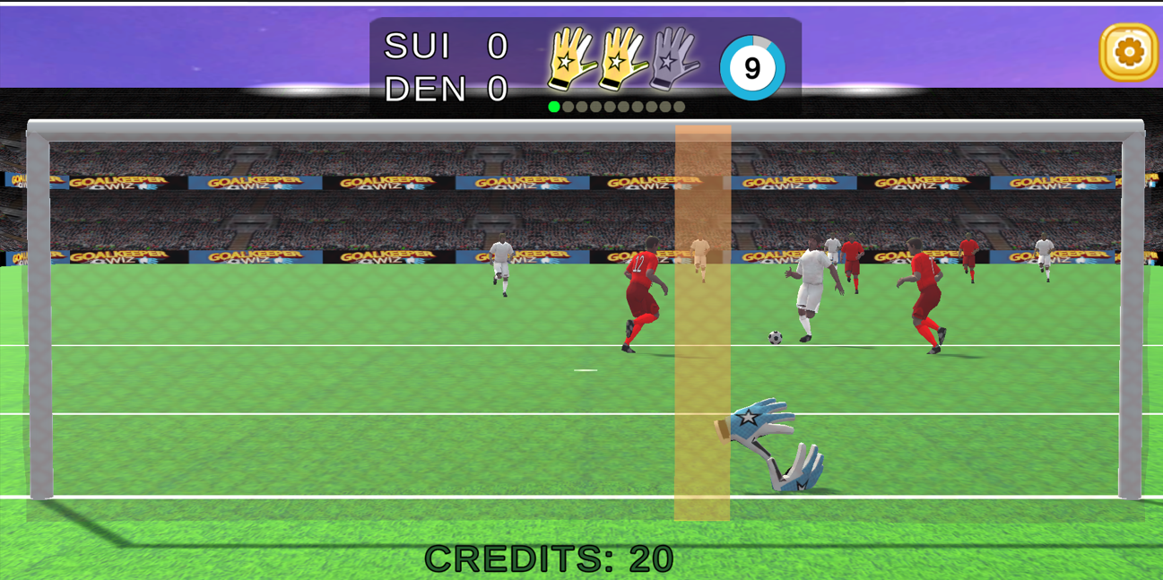 Goalkeeper Wiz screenshot 1