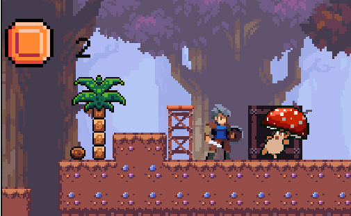The Blue-Haired Warrior screenshot 1