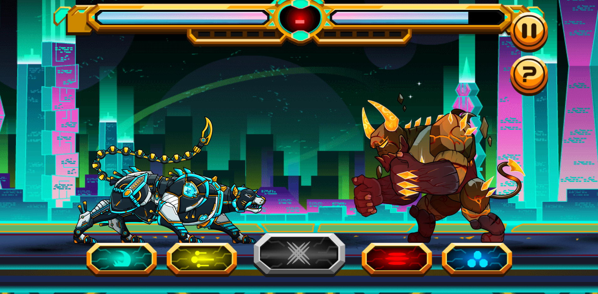 Robot Police Iron Panther screenshot 1