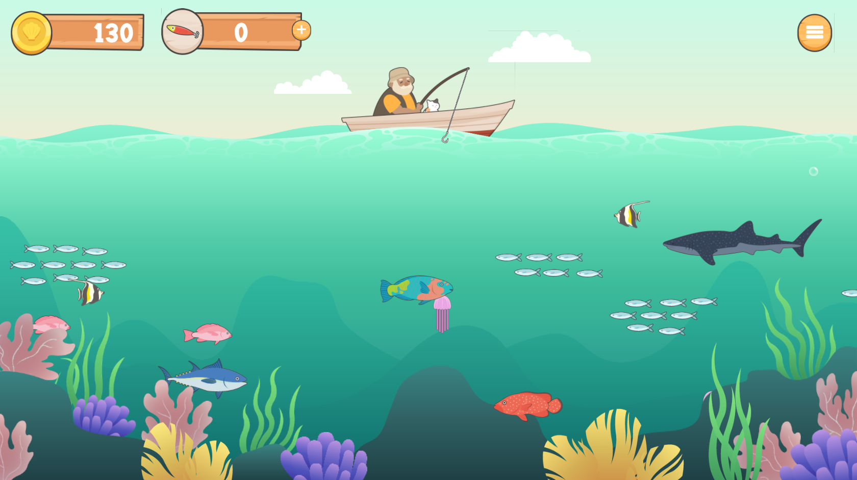 Grandpa's Fishing Boat screenshot 1
