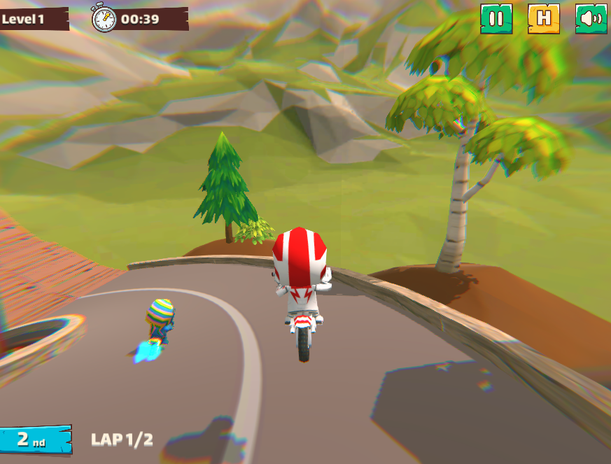 Trial 2 Player Moto Racing