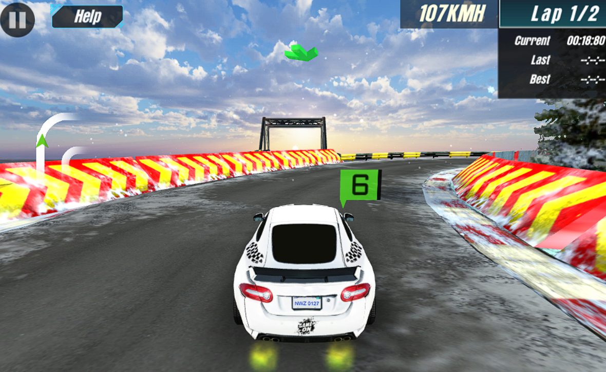 Ice Rider Racing Cars screenshot 1