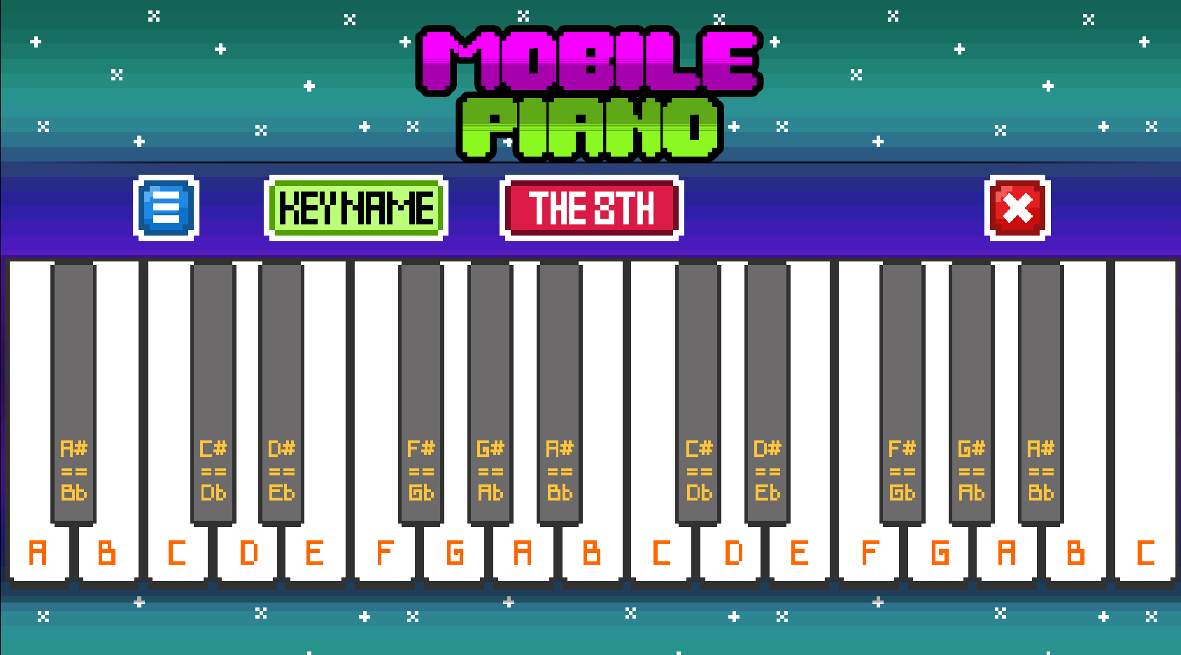 Mobile Piano screenshot 1