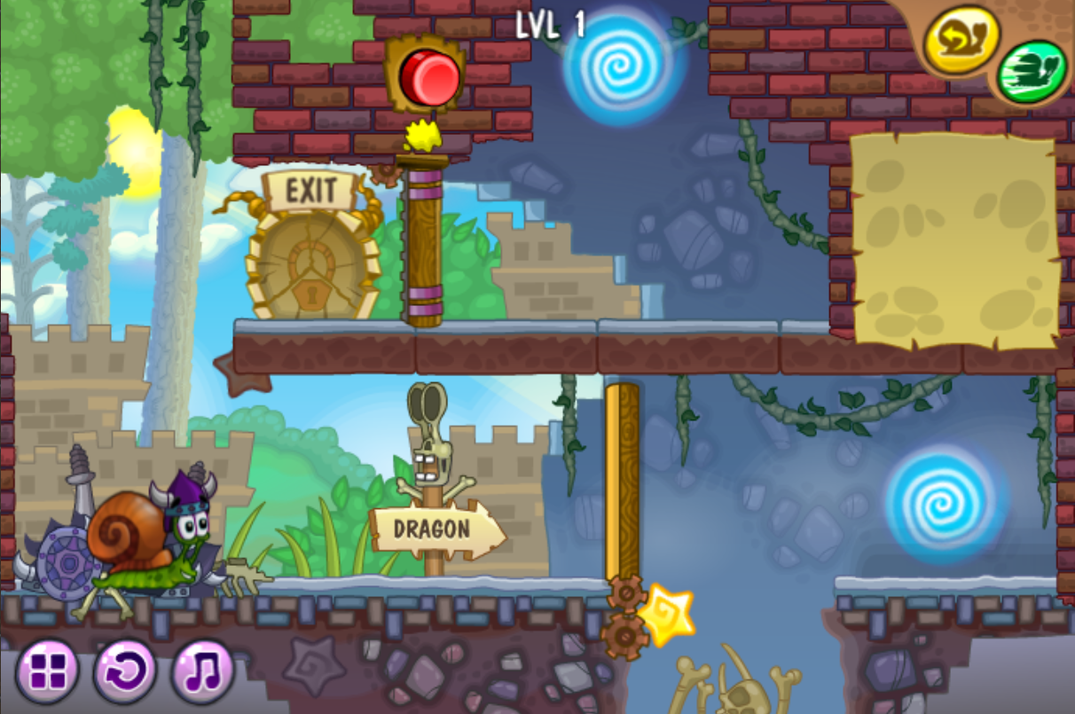 Snail Bob 7: Fantasy Story screenshot 1