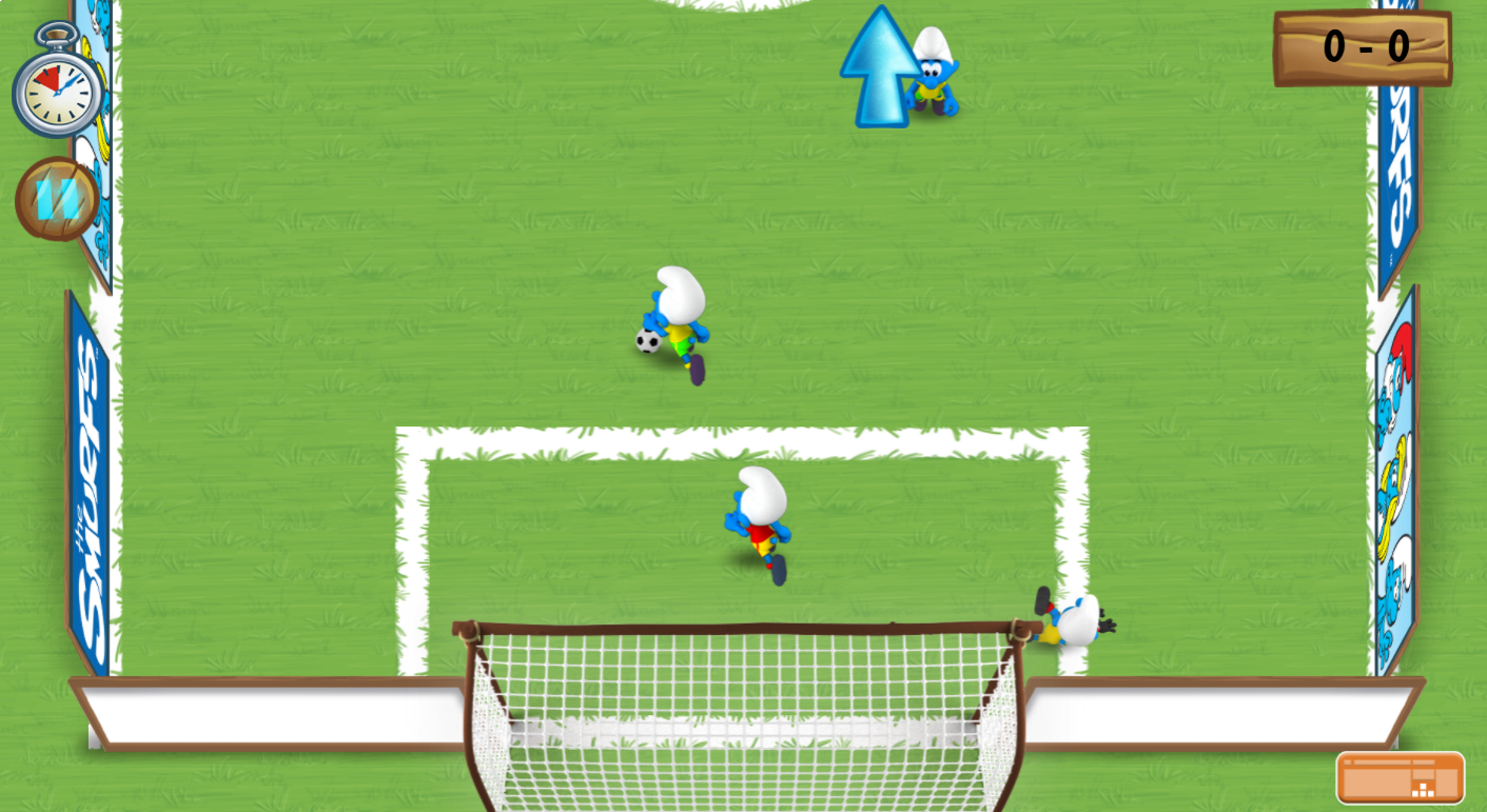 The Smurfs Football Match screenshot 1