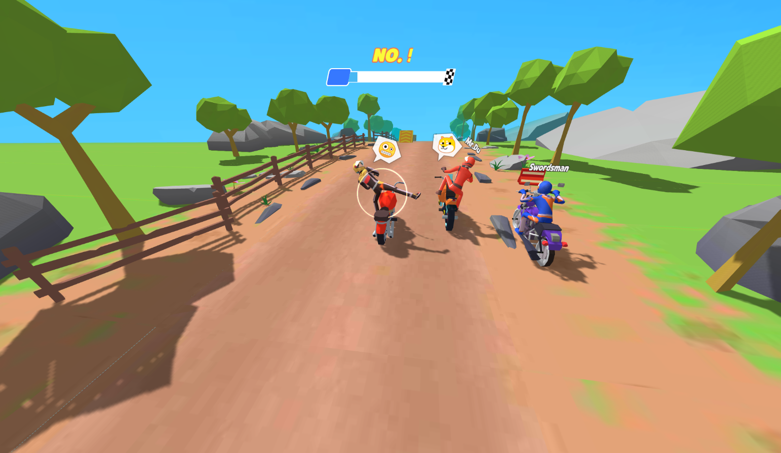 Moto Attack Bike Racing screenshot 1