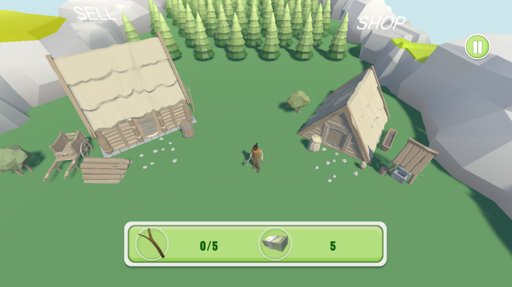 Lumberjack Idle screenshot 1