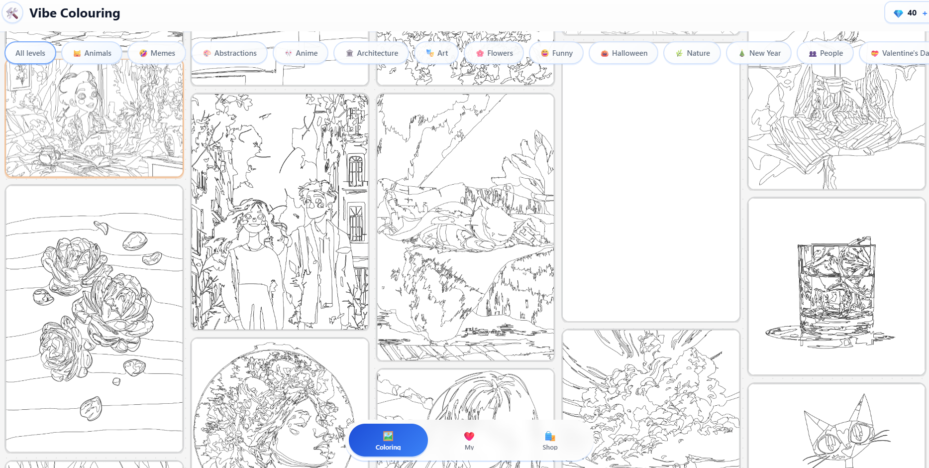 Vibe Colouring screenshot 1