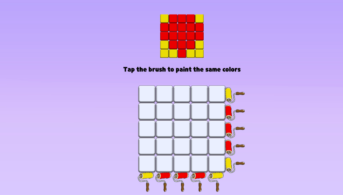 Paint Tiles Puzzle screenshot 1