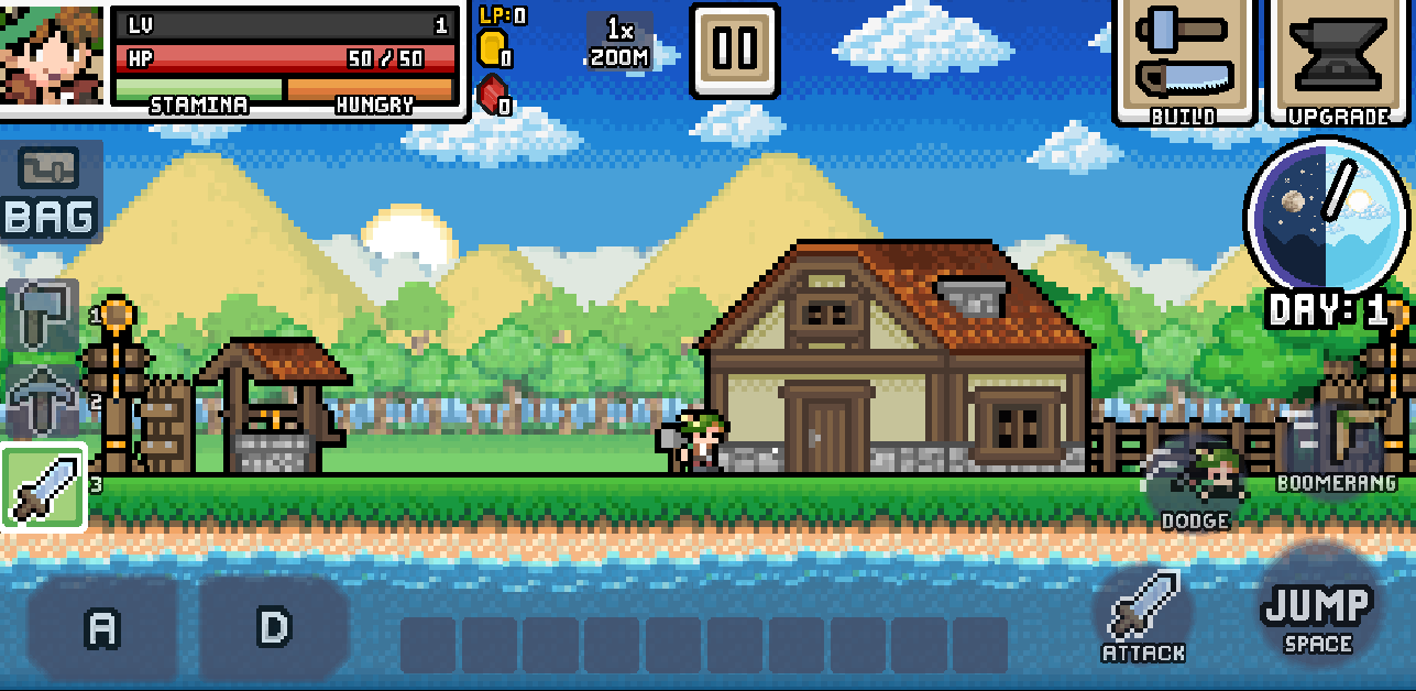 Ultra Pixel Survive screenshot 1