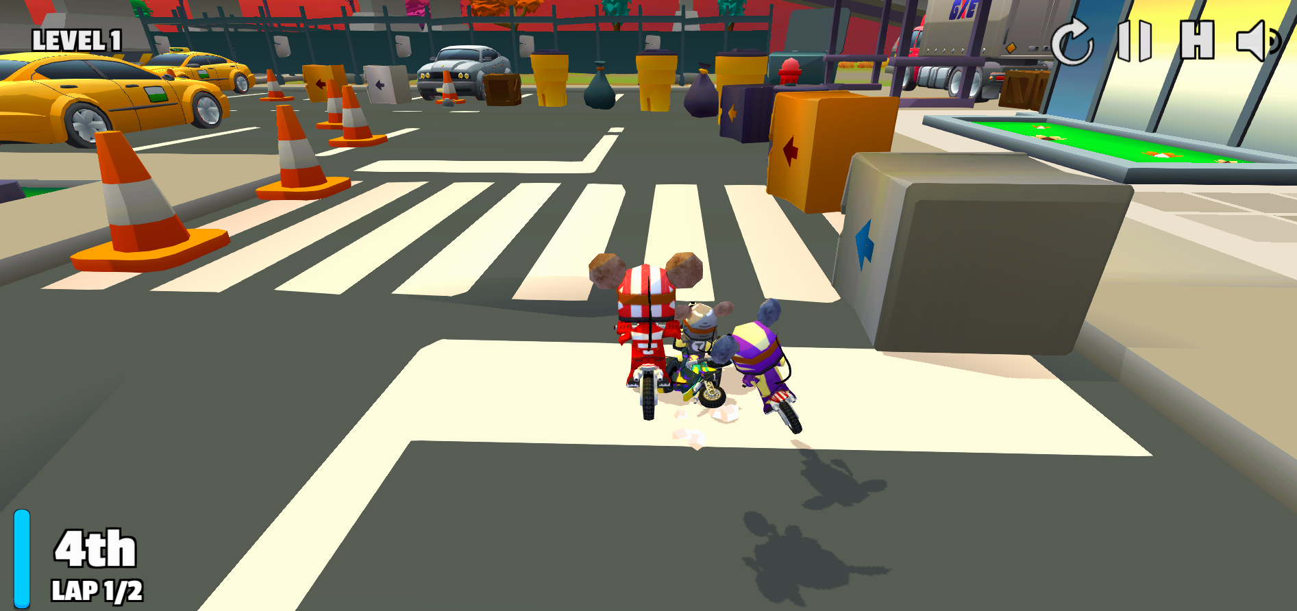 Mouse Moto Racing screenshot 1
