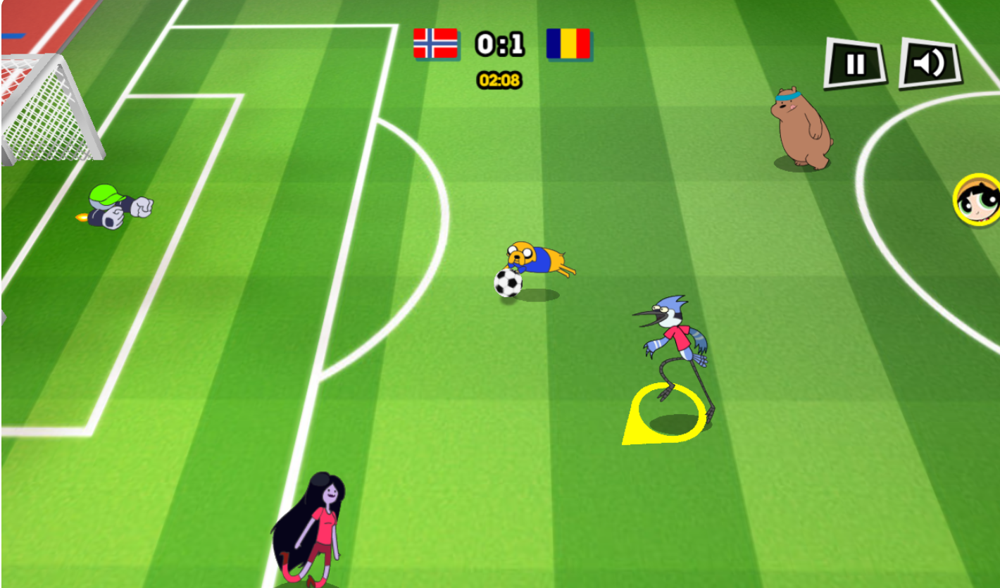 Toon world Cup Football screenshot 1