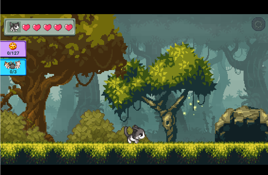 Cute cat's adventures screenshot 1