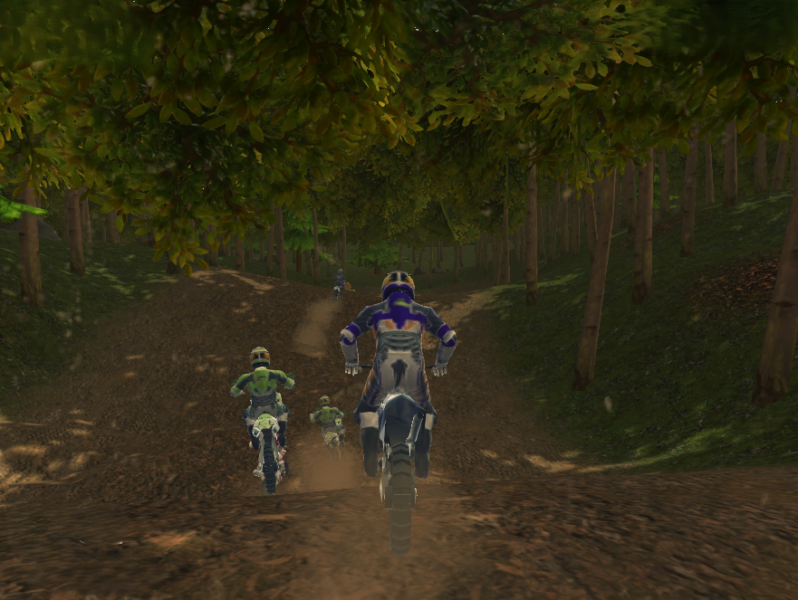 Unblocked Motocross Racing screenshot 1