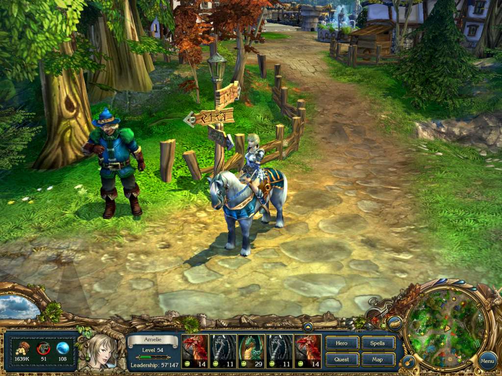 King's Bounty: Platinum Edition Steam CD Key screenshot 1