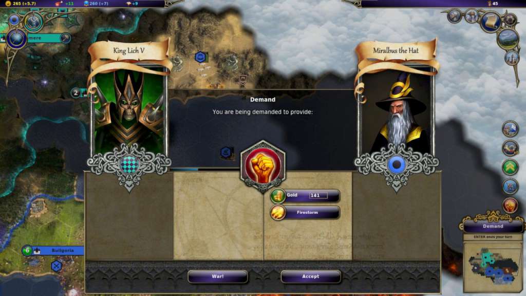 Warlock - Master of the Arcane PC Steam CD Key screenshot 1