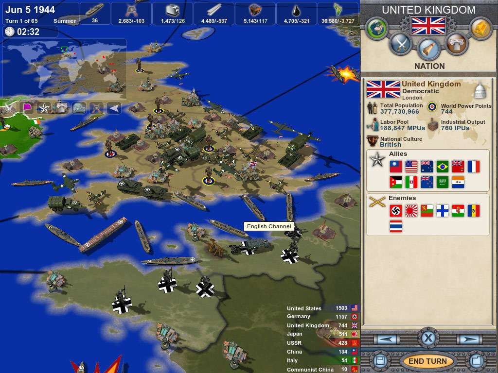 Making History: The Calm & the Storm Steam CD Key screenshot 1
