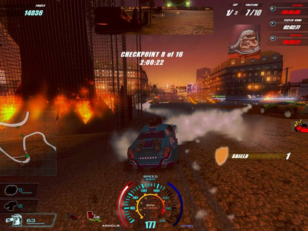 Death Track: Resurrection PC Steam CD Key screenshot 1