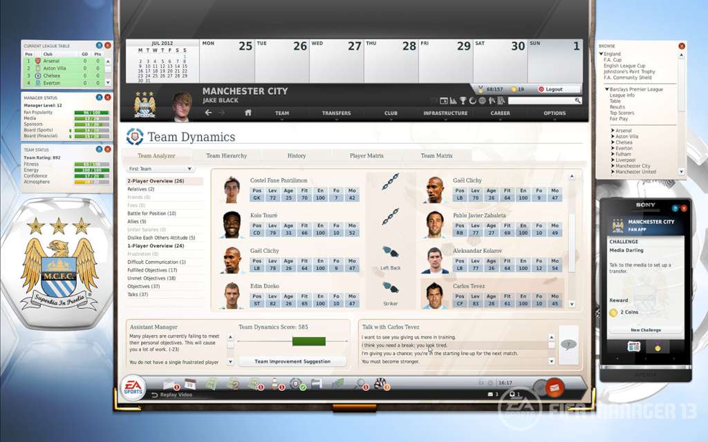 FIFA Manager 13 PC EA App CD Key screenshot 1