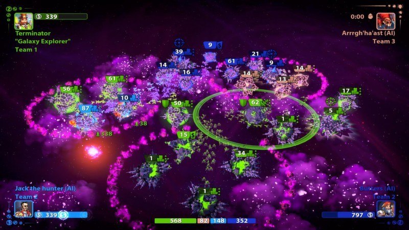 Planets Under Attack Steam CD Key screenshot 1