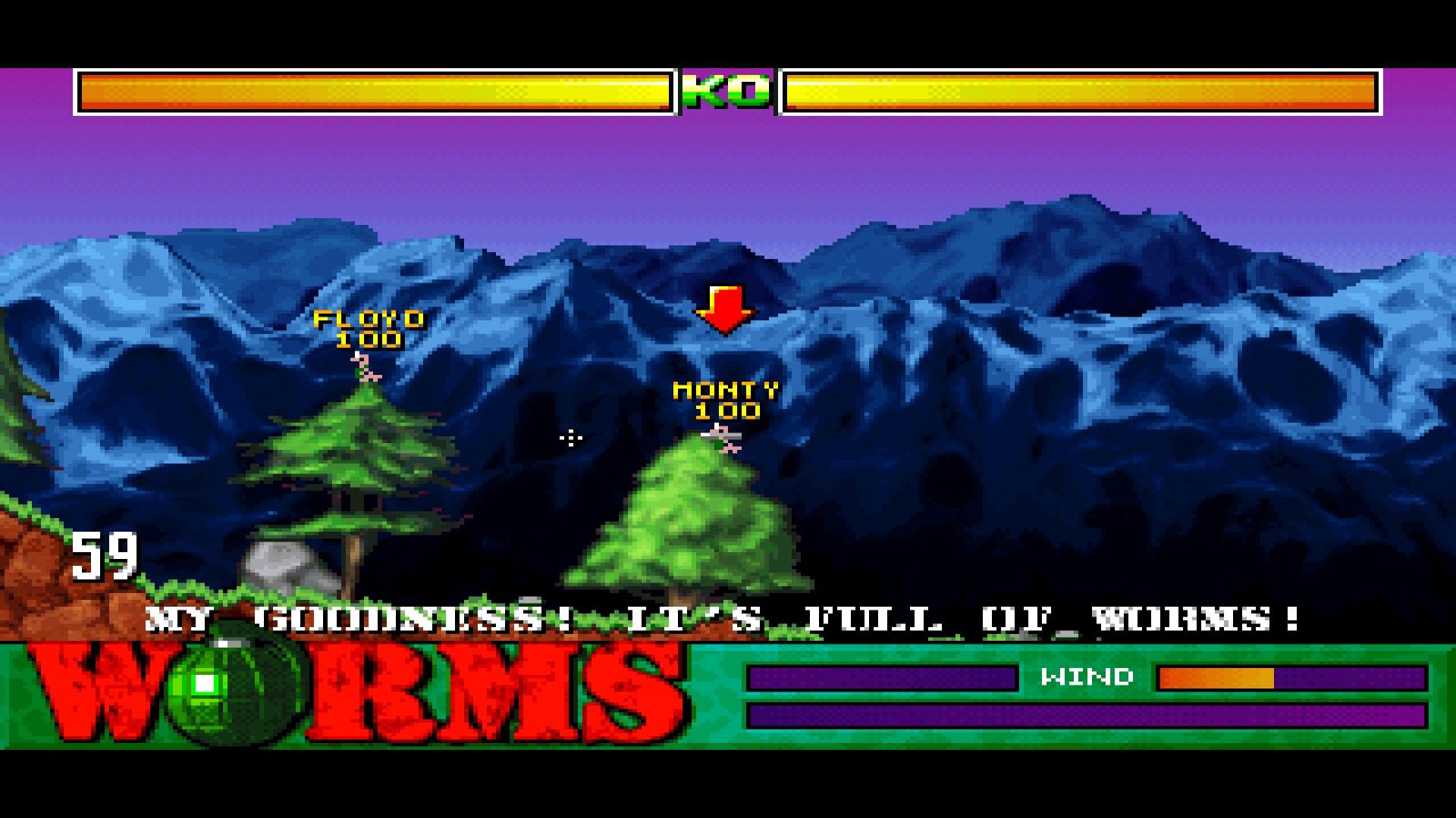Worms PC Steam CD Key screenshot 1